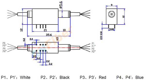 Single mode Multimode Latching Non-latching 850/1310/1550nm Dual Optical Switches